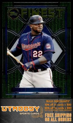 2022 Topps Finest Flashbacks 134 Miguel Sano - Image 1 of 2