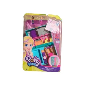 POLY POCKET MICRO KAKTUS COWGIRL UND RANCH MIT 4 FIGUREN MATTEL BOX BESCHÄDIGT - Bild 1 von 2