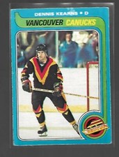 Dennis Kearns 1979-80 OPC O-Pee-Chee #76 Vancouver Canucks