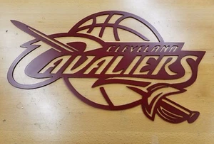 Cleveland Cavaliers arte de pared de metal corte plasma idea de regalo decoración - Imagen 1 de 2