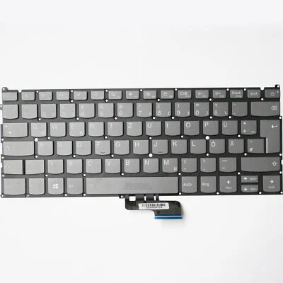 BUCOM Tastatur mit Beleuchtung für Lenovo Ideapad Yoga 720S-13IKB 720S-13ARR Keyboard
