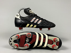 Scarpe da calcio vintage Adidas Etrusco Unico SG France US 7 UK 6,5 tacchetti - Foto 1 di 13