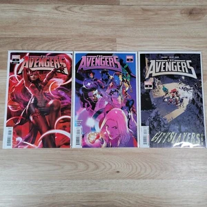 The Avengers #1-3 Chew Immonen Marvel Comics 2023 Scarlet Witch Lot of 3 - NM - Picture 1 of 4