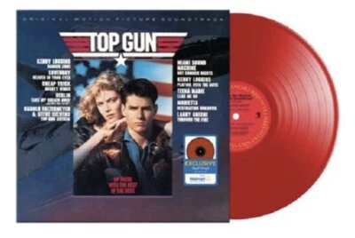 TOP GUN Original Motion Picture Soundtrack EXCLUSIVE RED VINYL Tom Cruise - Image 1 of 4
