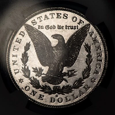 1881-S $1 Morgan Silver Dollar - Looks Proof-Like DMPL Rev - NGC MS 64 - D6067 - Image 1 of 4