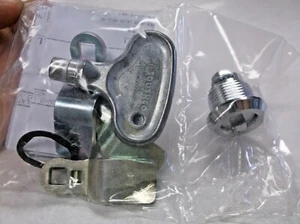 New SOUTHCO Cam Latch Keyed Polished Chrome 4RRE9 - Imagen 1 de 4