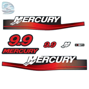 Outboard Decals Sticker 2-Stroke 9.9hp Mercury 1999-2006 Year 12836A00 - Picture 1 of 4