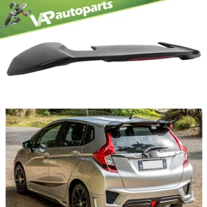 For 2014-2019 Honda Fit Jazz Hatchback Roof Spoiler with LED 3RD Brake Light - Picture 1 of 11