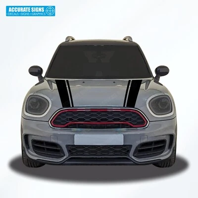 Adesivi per Mini Strighe Laterali Decalcomanie Grafica Vinile F56 2000cc Turbo - Immagine 1 di 4