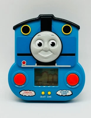 Juego de números electrónicos LCD portátil Thomas The Tank Engine Train 1993 vintage Foto 1 de 4