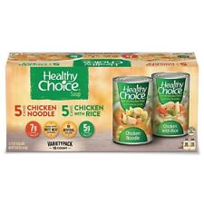 Healthy Choice Soup Variety Pack (15 oz., 10 pk.) FREE Shipping.