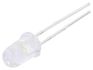 2X 334-15/X2C1-1WYB/EU/EU LED 5mm Warm White 14250-28500mcd 15° 20mA 2.8-3.6V... - Picture 1 of 1