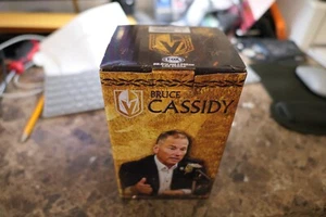 9/26/22 BRUCE CASSIDY VEGAS GOLDEN KNIGHTS PROMO STATUE FIGURINE FOX - Picture 1 of 1