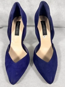 Forever New Navy Blue High Heels Size AUS6/EUR 37 - Picture 1 of 16