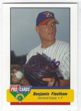 1994 Vermont Expos (Class A-Montreal Expos) Benjamin Fleetham