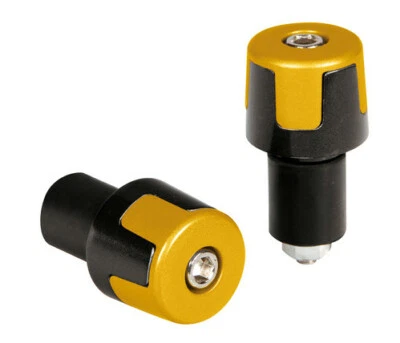 COPPIA STABILIZZATORI CONTRAPPESI BILANCIERI MANUBRIO PER MOTO SCOOTER TAPPI - Immagine 1 di 2