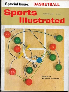 Sports Illustrated 1961 NCAA College Basketball Preview Shuffle Offense NO LABEL - Picture 1 of 2