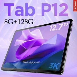 Lenovo Tab P12 12.7 3K IPS 400nits 8G+128GB Android 13 Dolby Atmos JBL speakers - Picture 1 of 1