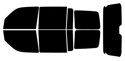 Kit de película de cerámica nano precortada de tinte de ventana para Jeep Liberty 2008-2013 Foto 1 de 4