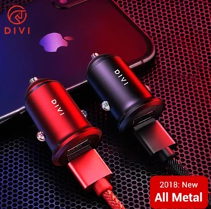  Chargeur de Voiture, Ultra Compact 2 Ports USB 5V / 3.1A  Alliage  - Picture 1 of 7