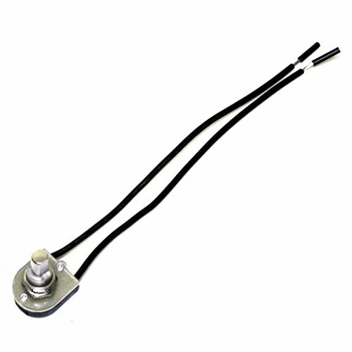 Westinghouse 22306 - Interruptor de toldo de empuje se adapta a cables de 18ga con orificio de 3/8 pulgadas Foto 1 de 1