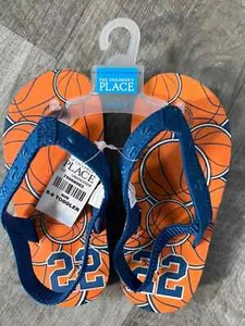 The Children's Place Flip Flops Sandals SIZE 8-9 TODDLER U8604G008 NEW WITH TAGS - Picture 1 of 11