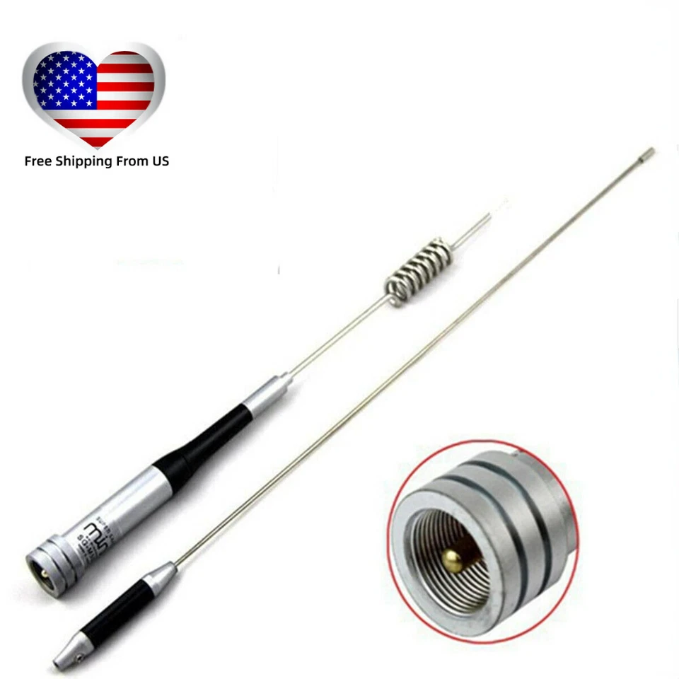 SG-M507 UV-UHF/VHF 144/430 MHz Dual Band Mobile Radio Antenna -