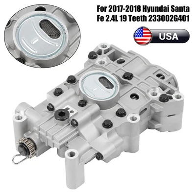 Genuine Engine Oil Pump For 2017-2020 Hyundai Santa Fe Tucson Kia Sportage 2.4L - Image 1 of 4