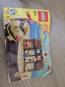 SpongeBob Squarepants LEGO #3833 Krusty Krab - Instructions READ!! 90% Complete
