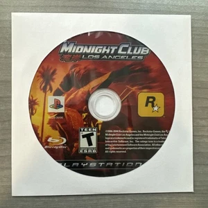 Midnight Club: Los Angeles (Sony PlayStation 3, 2008) nur Disc gereinigt - Bild 1 von 1