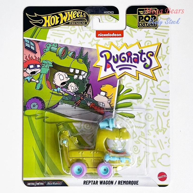 Mattel Hot Wheels Premium 2025 Rugrats Reptar Wagon / Remorque POP Culture HXD63 - Image 1 of 1