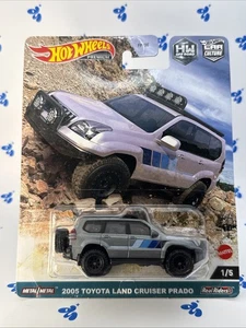 2023 Hot Wheels Car Culture HW Off Road #1 2005 Toyota Land Cruiser Prado Gray - Picture 1 of 13