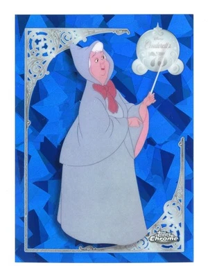 2025 Topps Chrome Sapphire Disney Fairy Godmother "Cinderella 75th Anniversary" - Image 1 of 2