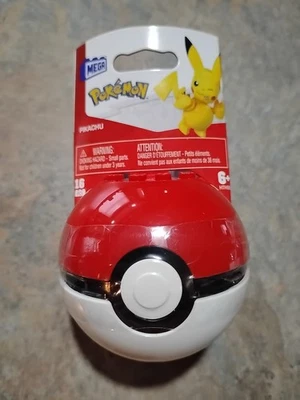 Mega Pokemon Pikachu 6 Piece Building Set New Unopened - Image 1 of 2