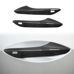 Dry Carbon Fiber Exterior Door Handle Cover for Lexus RC 300 350 RC F 15-22 - Picture 1 of 6