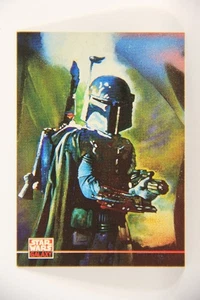 Star Wars Galaxy 1994 Card #211 Boba Fett Bounty Hunter Artwork ENG L019617 - Picture 1 of 2