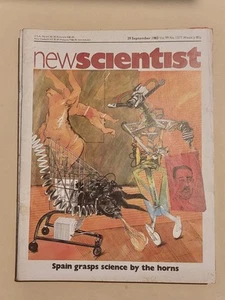 Vintage New Scientist Magazine - Spain Grasps Science By The Horns 1983 #1377 - Picture 1 of 2