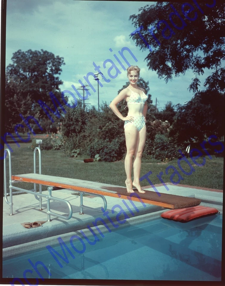Transparencia Fotográfica Shirley Jones 8x10" Bonito Color 4817 Foto 1 de 1