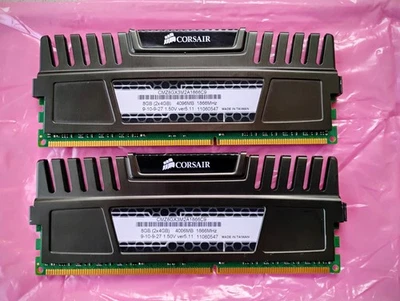 Corsair Vengeance DDR3-1866 8 GB (2x4 GB) doble cara Foto 1 de 2