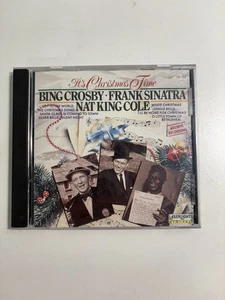 It's Christmas Time By Bing Crosby / Frank Sinatra / Nat King Cole (CD 1992) - Imagen 1 de 4