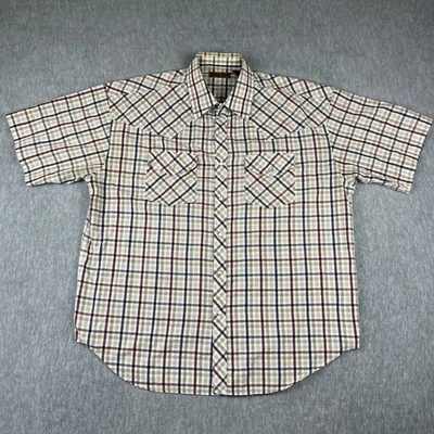 Cobra Creek Western Shirt Mens XL Short Sleeve Pearl Snap Button Up Cowboy Ranch - Image 1 of 4