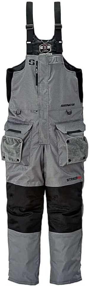 Striker ICE Sureflote Hardwater Bib Gray and Black XX Large - Image 1 of 1