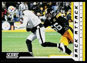 Score Sack Attack 2023 - Alex Highsmith #7 - Pittsburgh Steelers - Foto 1 di 2