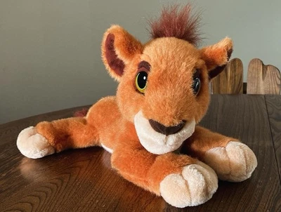 Peluche ronroneo vintage 1998 Mattel Disney Lion Kind Baby Kovu 12"" ¡probado funciona! Foto 1 de 4