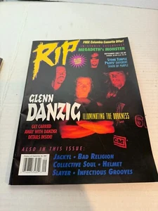Rip Magazine September 1994 – Glenn Danzig Cover Megadeth Slayer Bad Religion - Imagen 1 de 2