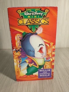 Willie the Operatic Whale VHS Walt Disney Mini Classics - Imagen 1 de 5