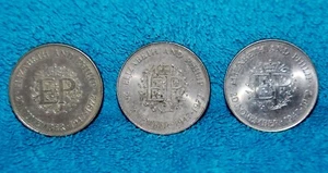 3 x UK Münzen - Crown - 1972 - EP - Elizabeth and Phillip - Bild 1 von 8
