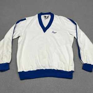 Vtg Las Vegas Pullover XL White Disney Mares Sweatshirt Retro Varsity Preppy - Picture 1 of 8