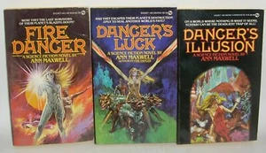 ANN MAXWELL Paperback Book Lot (of 3) Fire Dancer Dancer's Illusion Luck Signet - Picture 1 of 7