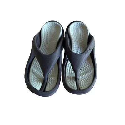 Sandalia chanclas Crocs azul niño grande talla 7 Foto 1 de 4